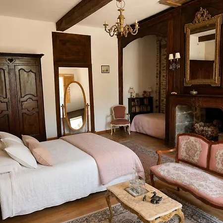 Chateau De Bed and breakfast Taussac